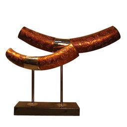 深圳金屬雕塑廠供應不繡鋼 樹脂雕花抽象擺件酒店地產大氣擺件